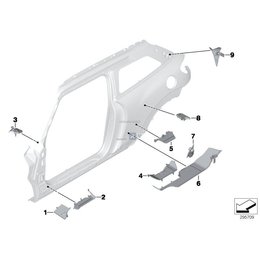 Oryginał BMW - 41009809536