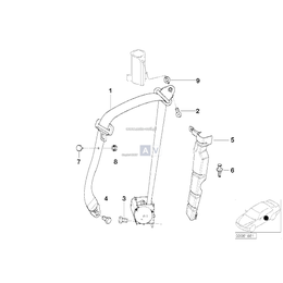 Oryginał BMW - 72117000946