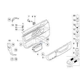 Oryginał BMW - 51418227071