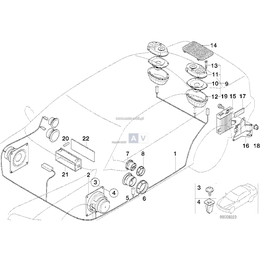 Głośnik średniotonowy Top-Hifi prawy - 65138366470