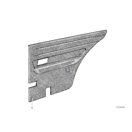 Tapicerka boczna tylna prawa - 51431881978