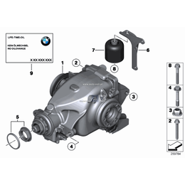 Oryginał BMW - 33107632110