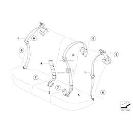 Oryginał BMW - 72117070085