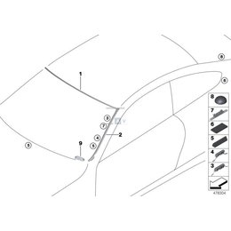 Oryginał BMW - 51317296009