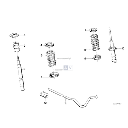 Oryginał BMW - 31331123012