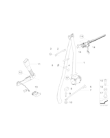 Podajnik pasa, prawy, tylko w połączeniu z - 72119165380