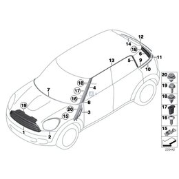 Oryginał BMW - 51139801545