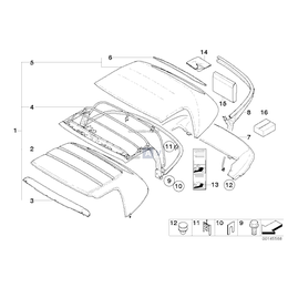 Zestaw naprawczy poszycia - 54347057683