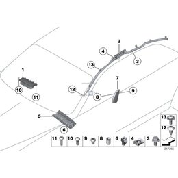 Oryginał BMW - 72127220477