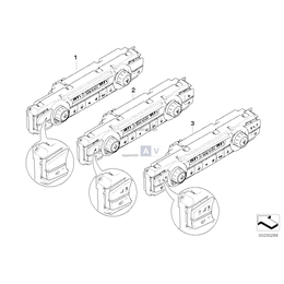 Oryginał BMW - 64119262778