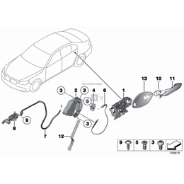 Oryginał BMW - 51229116343