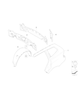 Panel tylny - 41343405004