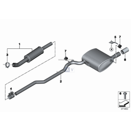 Oryginał BMW - 18308603283