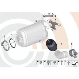 Oryginał BMW - 18308515094