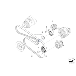 Napinacz paska, mechaniczny, tylko w połączeniu z - 11287582761