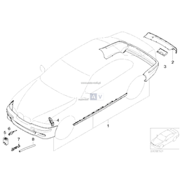 Oryginał BMW - 51127893074