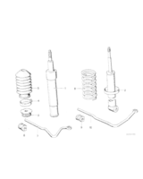 Stabilizator przedni - 31351113024