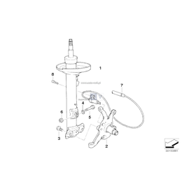 Oryginał BMW - 31317838703