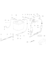 Kabel plus akumulatora - 12422243755