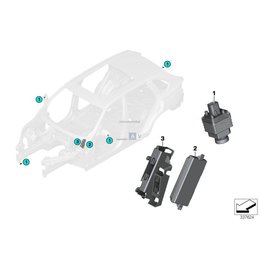 Oryginał BMW - 66539282076