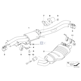 Oryginał BMW - 18303415465