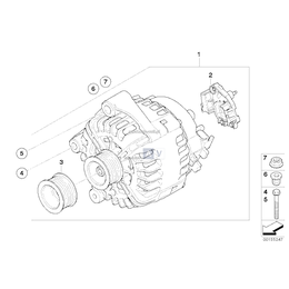 Oryginał BMW - 12317561004