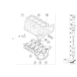 Oryginał BMW - 11117805930