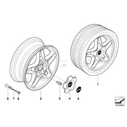 Oryginał BMW - 36136771000