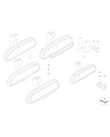 Lusterko wewnętrzne Tandem - 51168107999