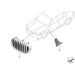 Oryginał BMW - 51137357012