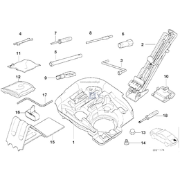 Klucz nasadowy Torx - 54218410548