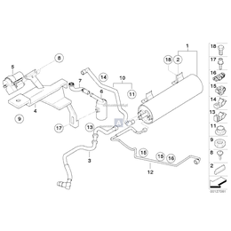 Śruba torx, wewnętrzna, z podkładką - 16137224837