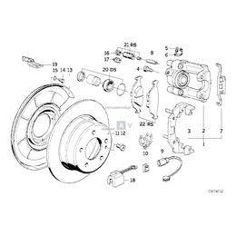 Oryginał BMW - 34211160381