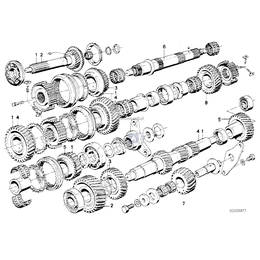Wałek przekazania napędu - 23211224372