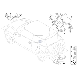 Oryginał BMW - 66203448379