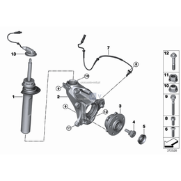 Oryginał BMW - 37106869230