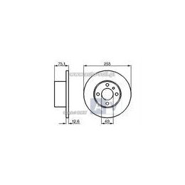 TARCZA HAM. BMW P. 3 E21 1,6-2,0 75-83