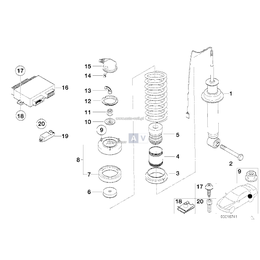 Sterownik EDC niekodowany - 37151095094