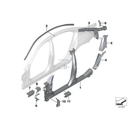 Oryginał BMW - 41217413115