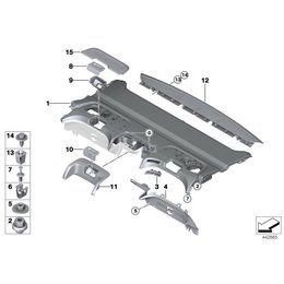 Oryginał BMW - 61358230971