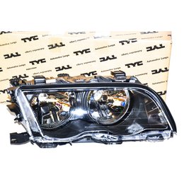 Reflektor prawy BMW E46 sedan touring 316 318 320 323 325 328 330 - 63126902746