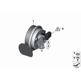 Sygnał dźwiękowy niskotonowy - 61337254486