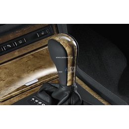 Skórzany uchwyt automatycznej dźwigni zmiany biegów BMW X3 - 25160304958
