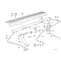 Oryginał BMW - 13311703488