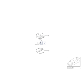 Zamek obrotowy 24,5mm - 51478165274