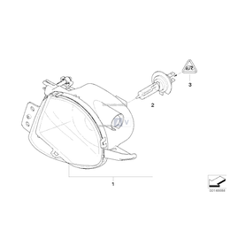 Lampa przeciwmgłowa lewa - 63176937465