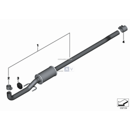 Oryginał BMW - 18308509652