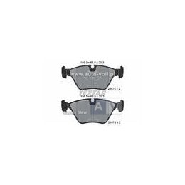 KLOCKI HAM. BMW P. E34/E36/E46 M3/M5