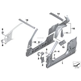 Oryginał BMW - 41327263749