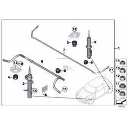 Oryginał BMW - 33500429708